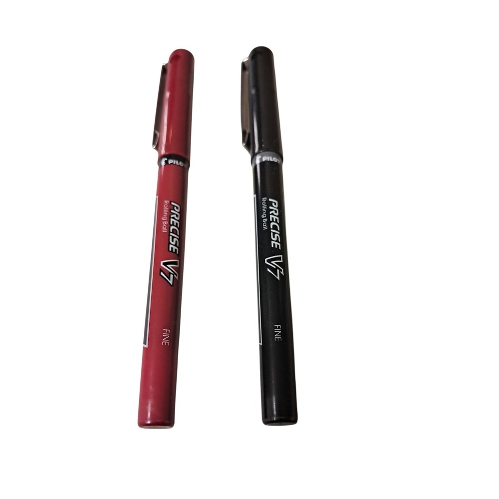 Pilot Precise V7 Rolling Ball Fine Pen Red And‎ Black
